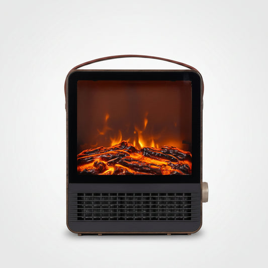 Hearth Electric Fireplace Portable Space Heater with 3D Flame Effect | 1500W