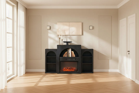 59 Inch Electric Fireplace TV Stand - Gracie Oaks Michihiro