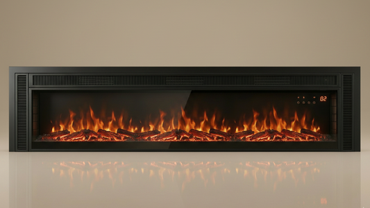 48 Inch  Electric Fireplace - 3-in-1 Wall Mounted, Recessed or Freestanding - EZ Ember