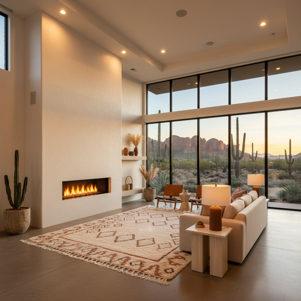 Studio™ 80 Inch 3 Sided Glass Electric Fireplace with WiFi and Multicolor Flame