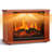 Airo Comfort Portable Electric Fireplace Space Heater – 1500W With 3D Realistic Dancing Flame Effect