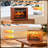 Airo Comfort Portable Electric Fireplace Space Heater – 1500W With 3D Realistic Dancing Flame Effect