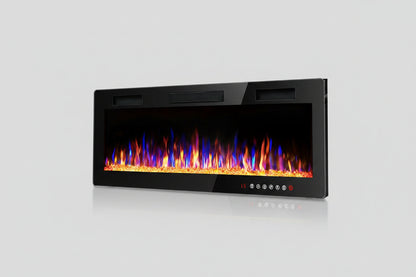 Ellis (30", 36", 42", 50", 60", 72") Electric Fireplaces Recessed Wall Mounted