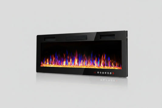 Ellis (30", 36", 42", 50", 60", 72") Electric Fireplaces Recessed Wall Mounted