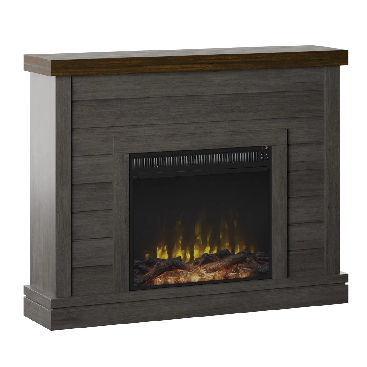Sand Stable Alaya 47 Inch Electric Fireplace Mantel- 4600 BTU