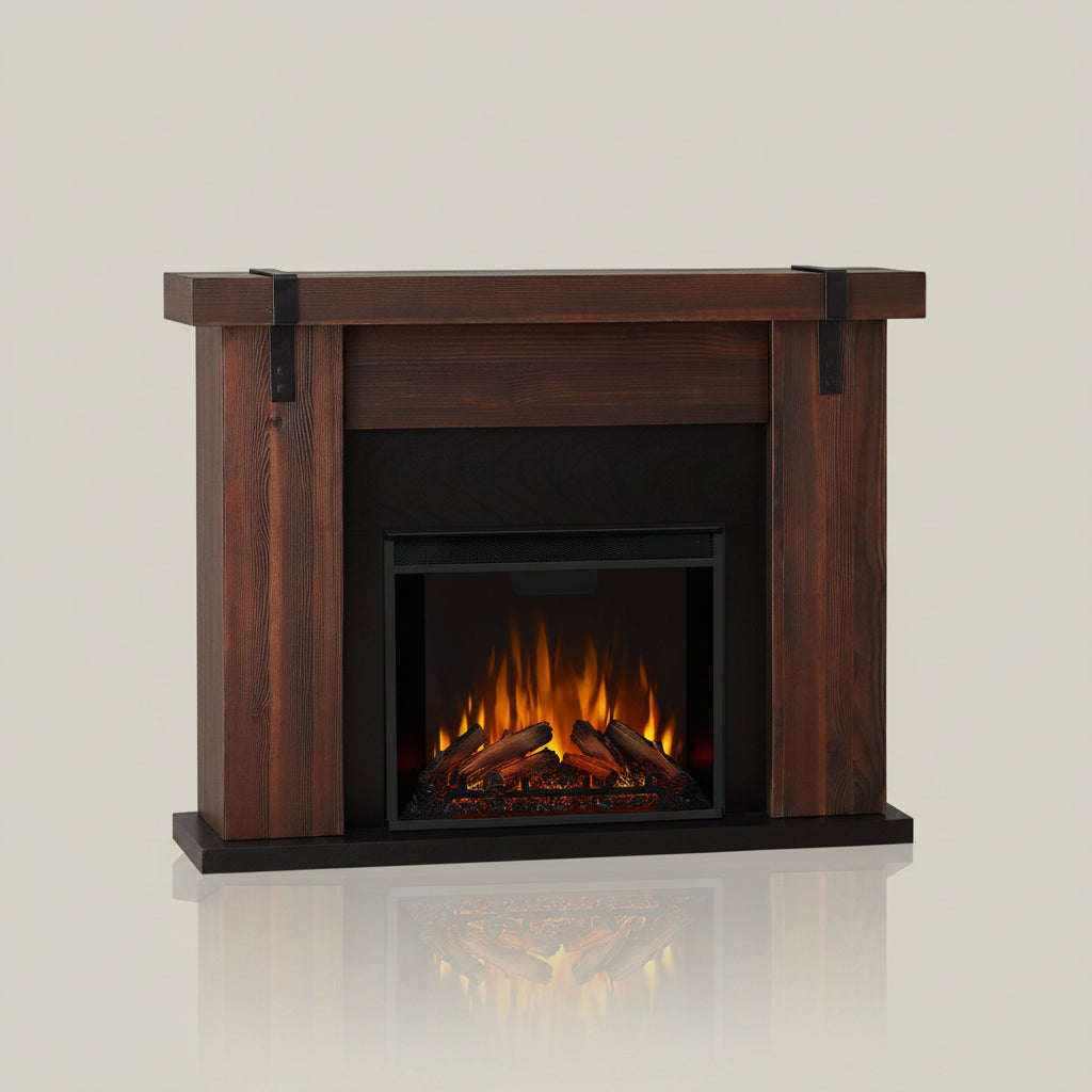 Real Flame Aspen 49" Electric Fireplace Freestanding Mantel