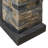 Country Living Dixson Stone 55 Inch Electric Fireplace Brick Mantel
