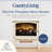 Country Living Smart Infrared Electric Fireplace Stove Heater