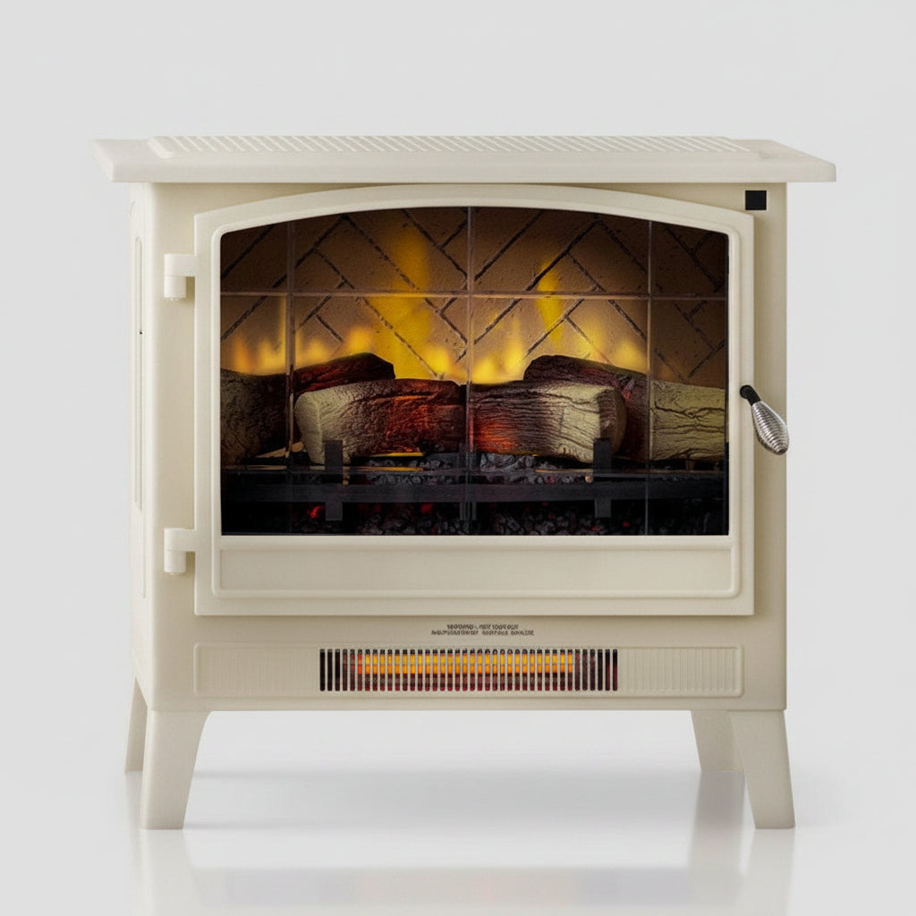 Country Living Smart Infrared Electric Fireplace Stove Heater