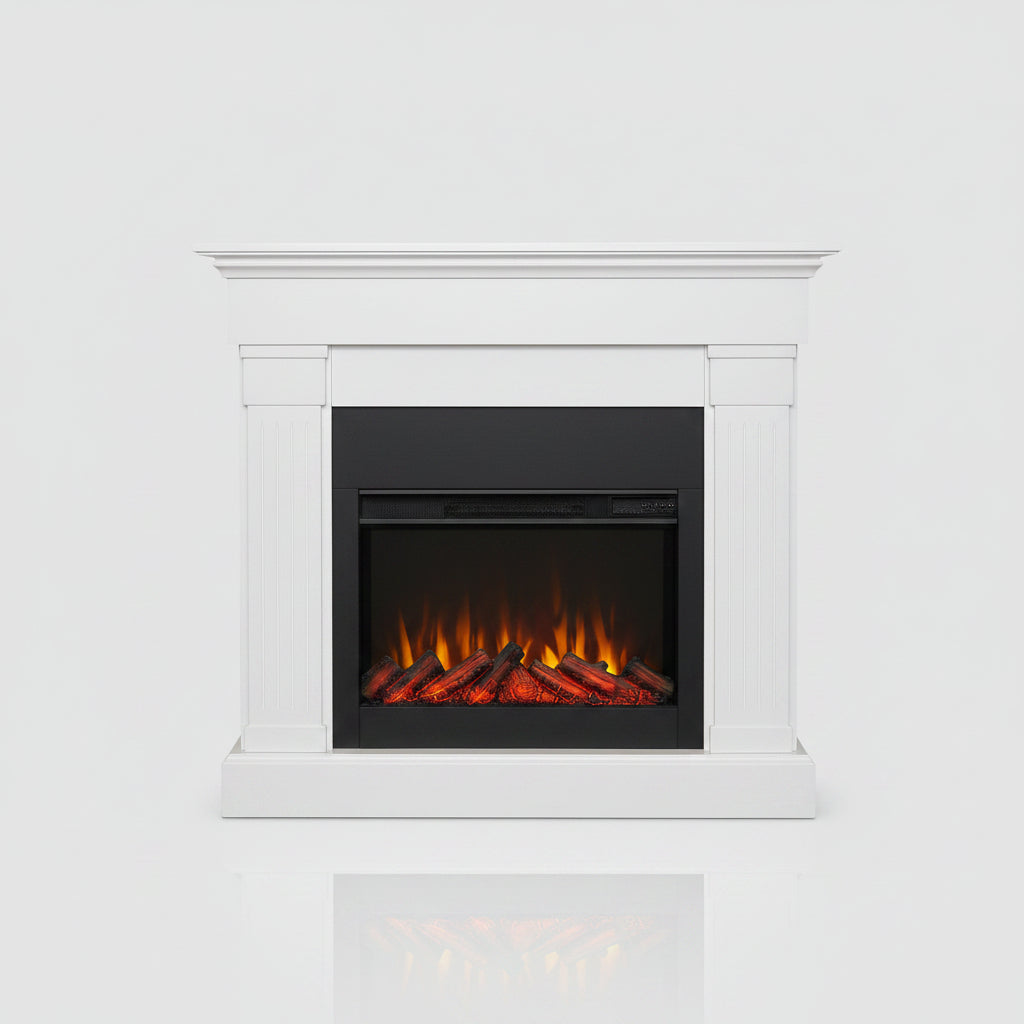 Real Flame Crawford 47 Inch Slim Electric Fireplace Mantel