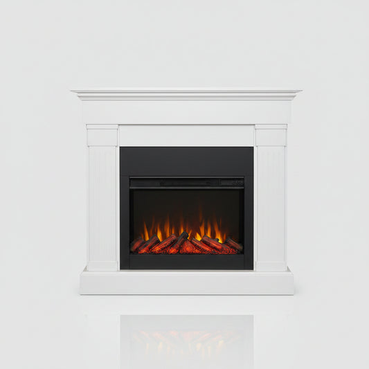 Real Flame Crawford 47 Inch Slim Electric Fireplace Mantel