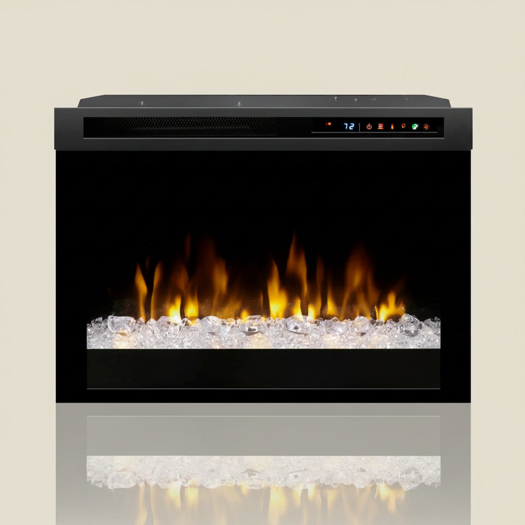 23, 26, 28 Inch Electric Fireplace Insert - Dimplex Nova Multi-Fire XHD Contemporary