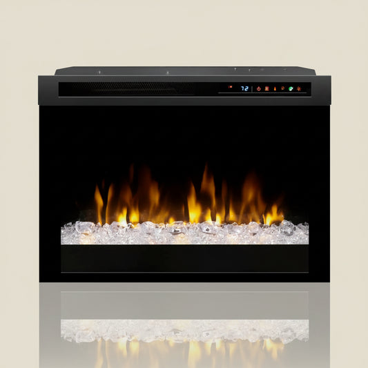 23, 26, 28 Inch Electric Fireplace Insert - Dimplex Nova Multi-Fire XHD Contemporary