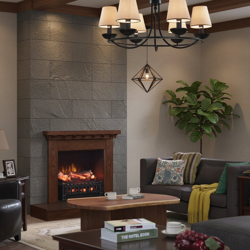 Duraflame 20 Inch Electric Fireplace Log Set
