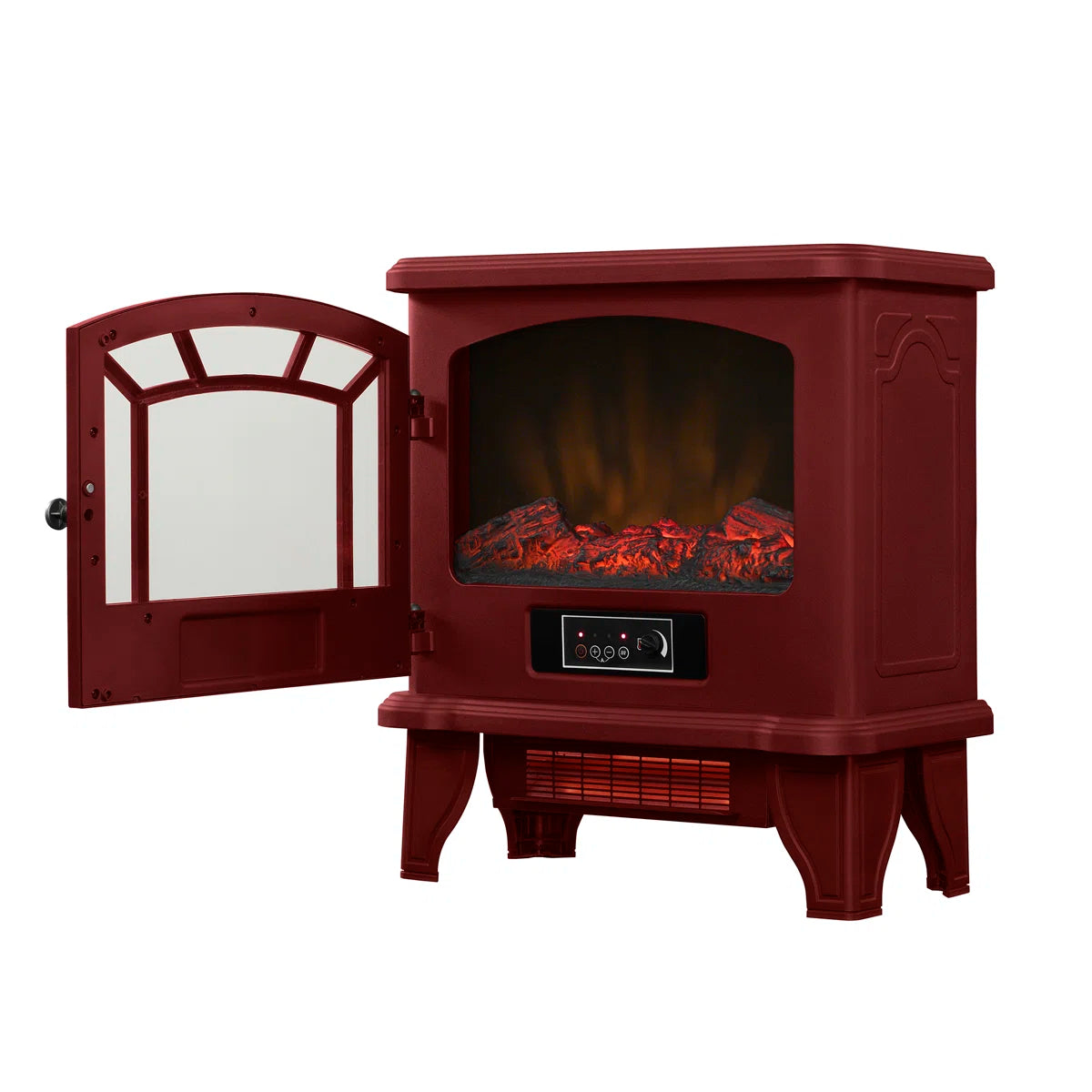 Duraflame 22 Inch Electric Fireplace Stove Heater - Infrared Quartz- Duraflame