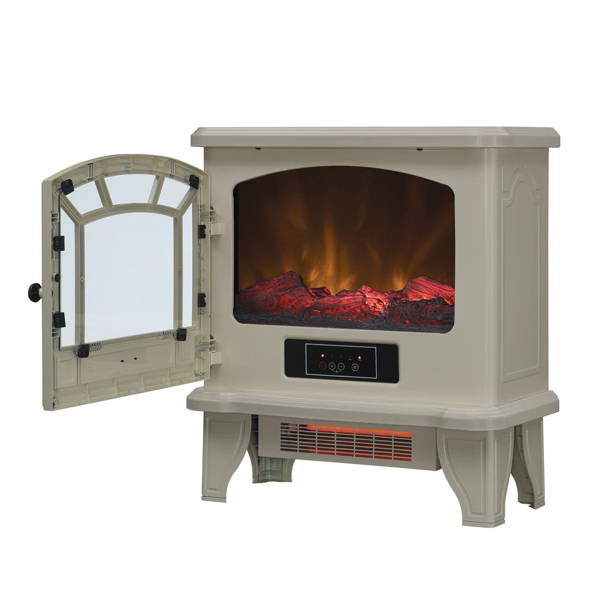 Duraflame 22 Inch Electric Fireplace Stove Heater - Infrared Quartz- Duraflame