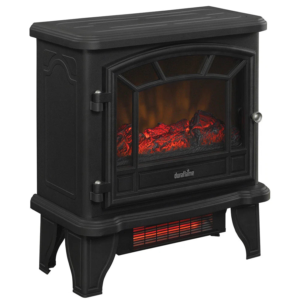 Duraflame 22 Inch Electric Fireplace Stove Heater - Infrared Quartz- Duraflame