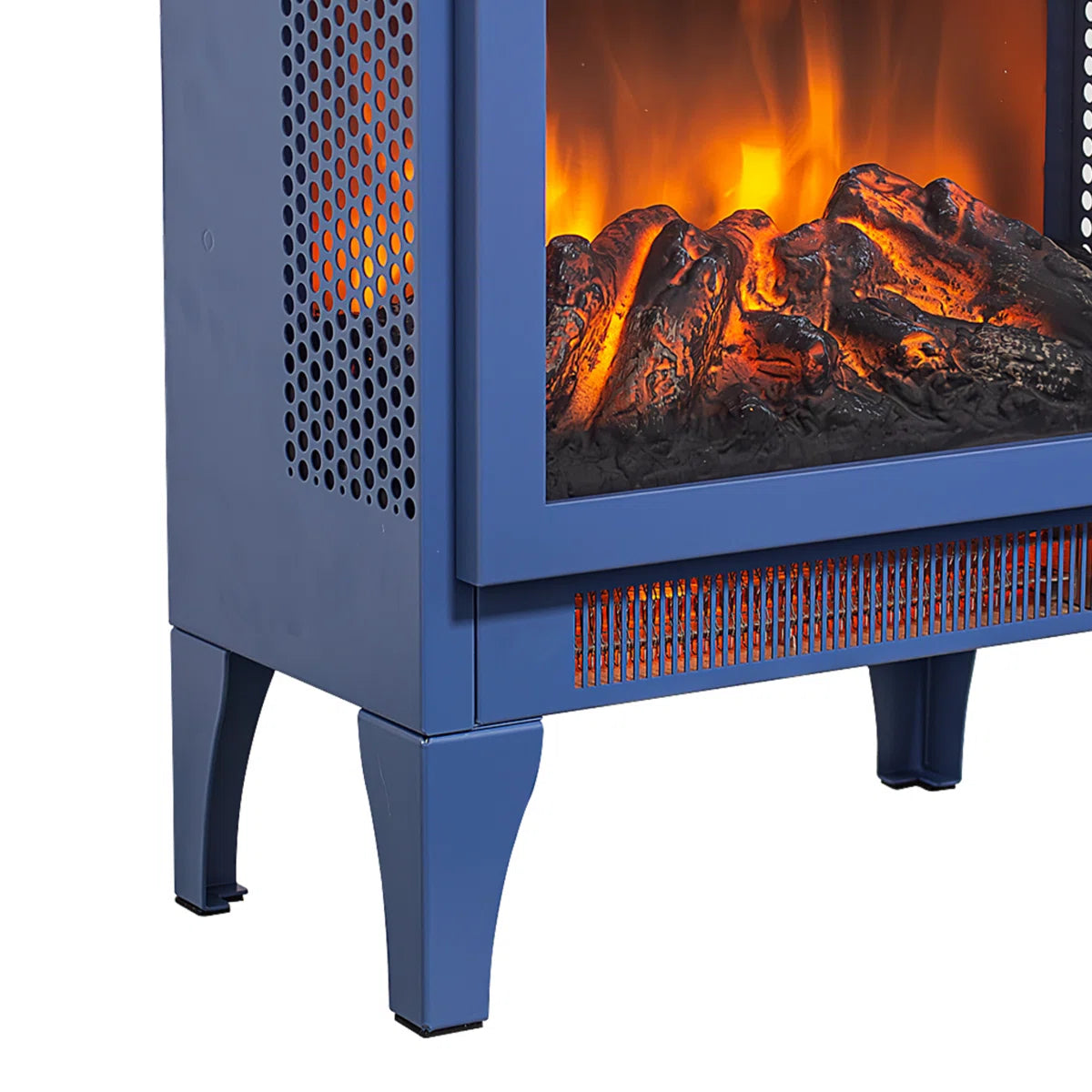 Winston Porter 14 Inch Electric Fireplace Space Heater