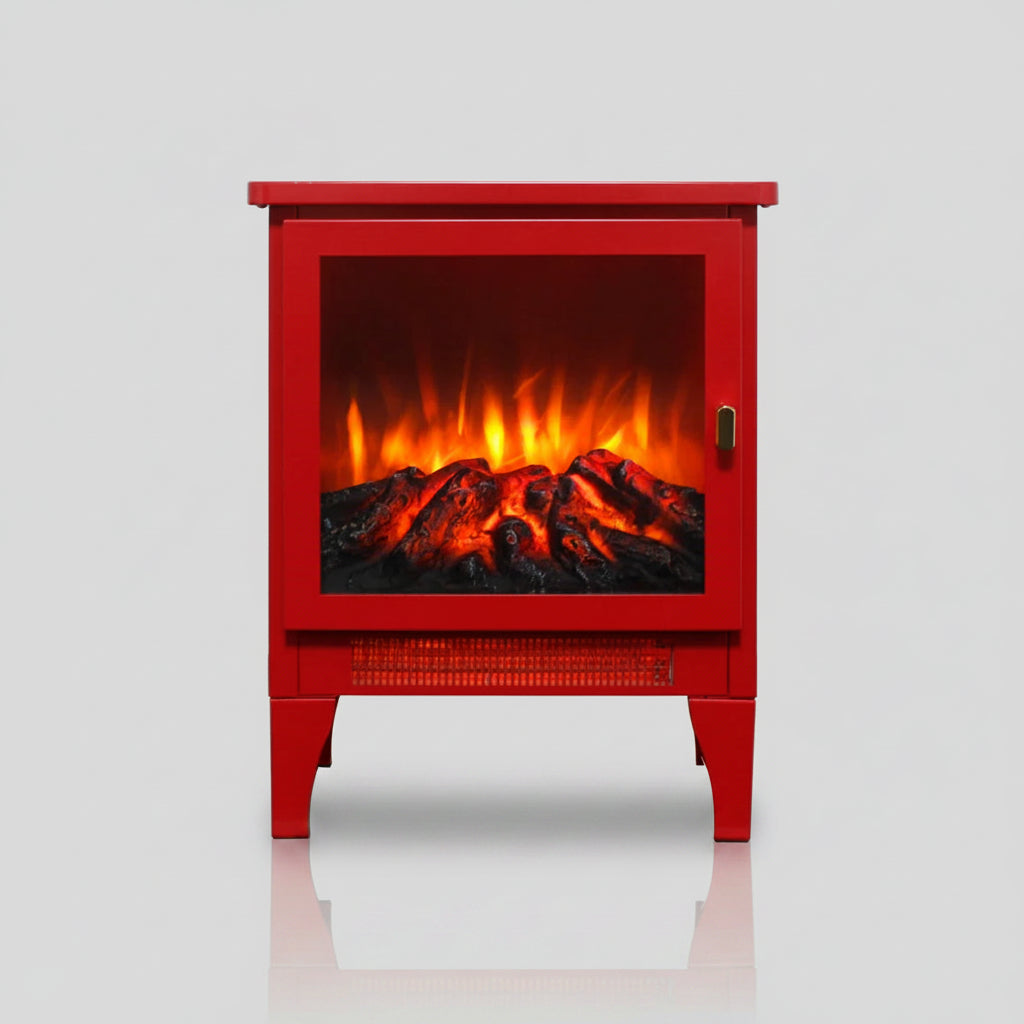Winston Porter 14 Inch Electric Fireplace Space Heater