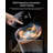 GenFlame Electric Fire Space Heater, 1500W PTC Ceramic Remote Timer Thermostat