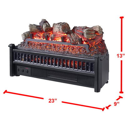 Heintz Home® 23 Inch Electric Fireplace Log Set