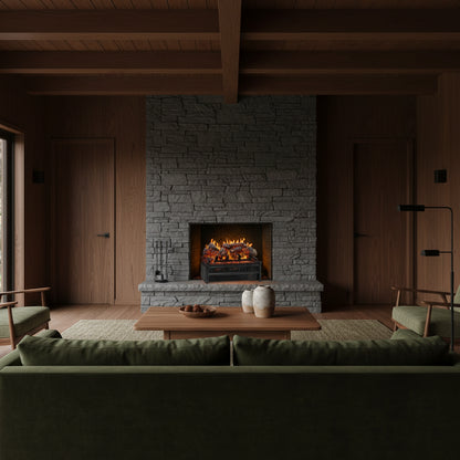 Heintz Home® 23 Inch Electric Fireplace Log Set