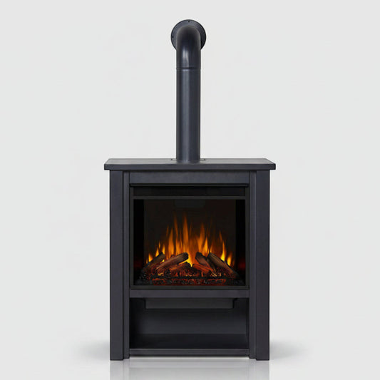 Real Flame Hollis 32' Electric Fireplace Stove - Space Heater