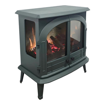 Modern Ember 26-in Harlowe Smart Electric Fireplace Stove Heater