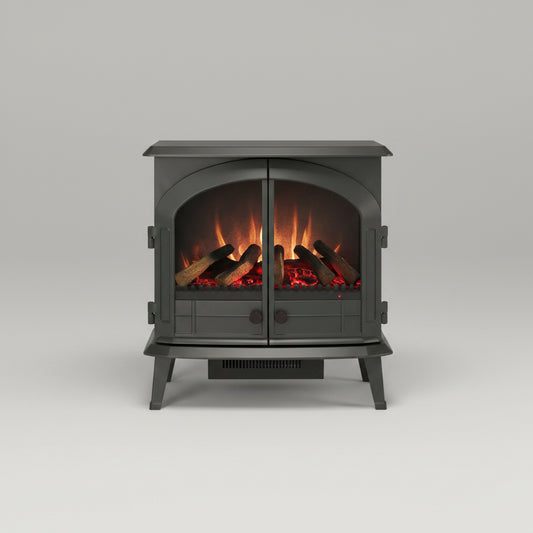 Modern Ember 26-in Harlowe Smart Electric Fireplace Stove Heater