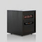 Modern Ember Portable Rolling Infrared Space Heater with LED Touchscreen w/ Remote - Light Oak Wood