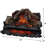 Napoleon Woodland 24 Inch Electric Fireplace Log Set