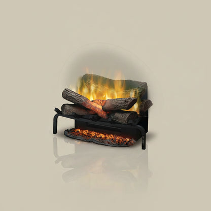20 Inch Electric Log Set Realistic Flame -Dimplex Revillusion