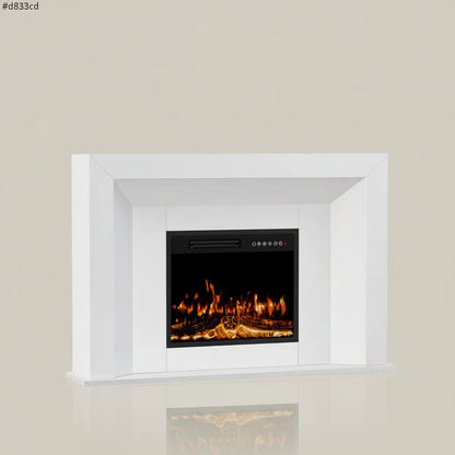 50-Inch Electric Fireplace TV Stand with 23-Inch Heater Insert