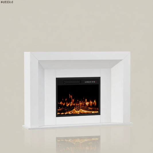 50-Inch Electric Fireplace TV Stand with 23-Inch Heater Insert