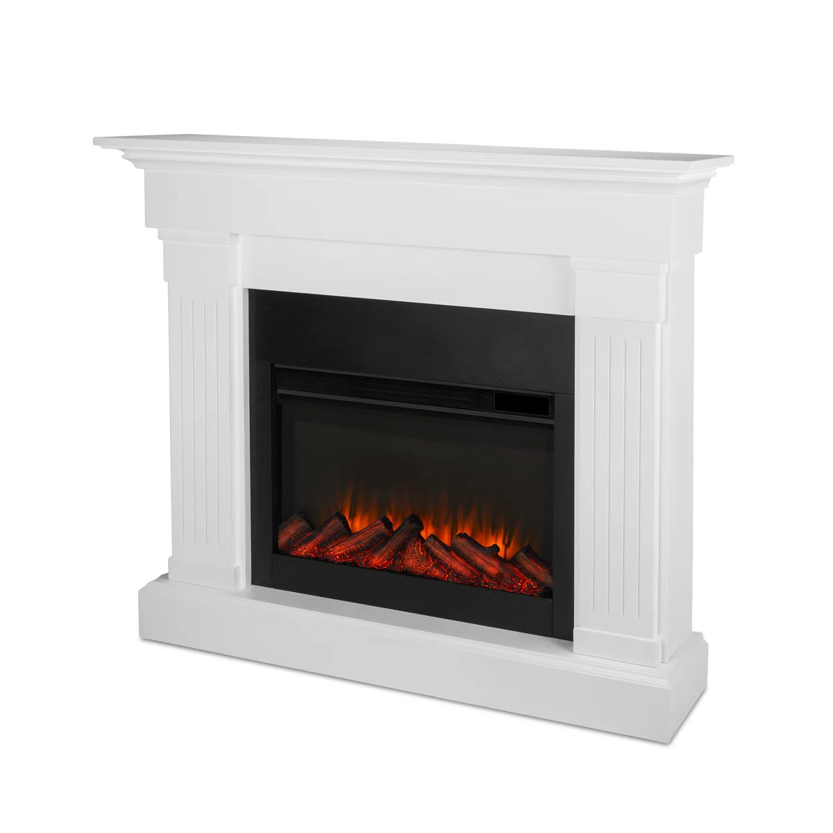 Real Flame Crawford 47 Inch Slim Electric Fireplace Mantel