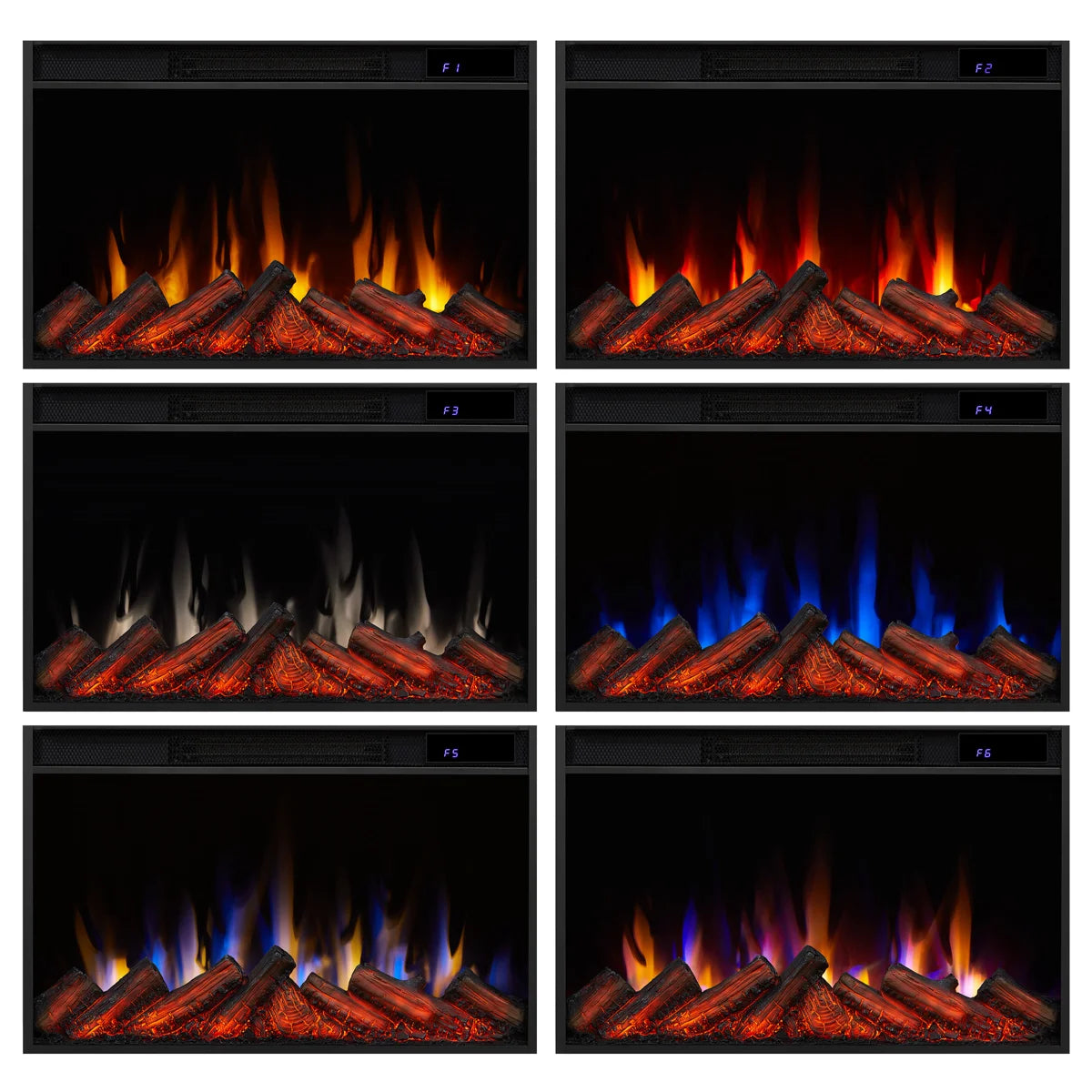 Real Flame Crawford 47 Inch Slim Electric Fireplace Mantel
