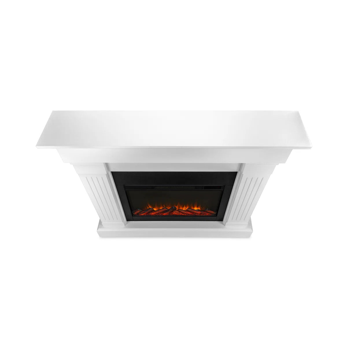 Real Flame Crawford 47 Inch Slim Electric Fireplace Mantel