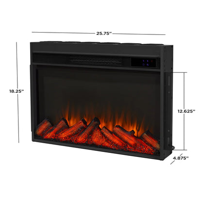 Real Flame Crawford 47 Inch Slim Electric Fireplace Mantel
