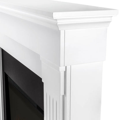 Real Flame Crawford 47 Inch Slim Electric Fireplace Mantel