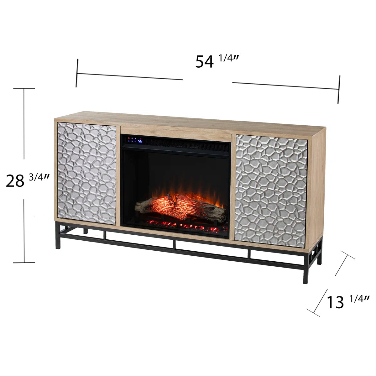 54 Inch Electric Fireplace TV Stand - Darby Home Co