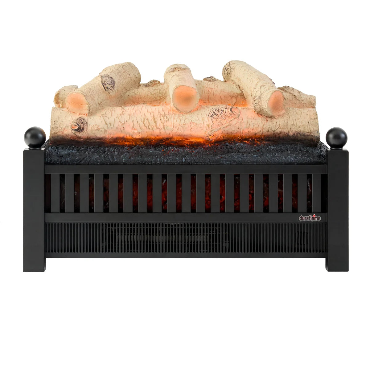 Duraflame Electric Fireplace 20.5 Inch Electric Log Set Heater - Remote - Birch