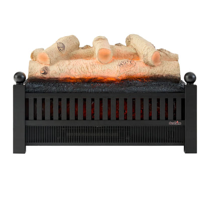 Duraflame Electric Fireplace 20.5 Inch Electric Log Set Heater - Remote - Birch