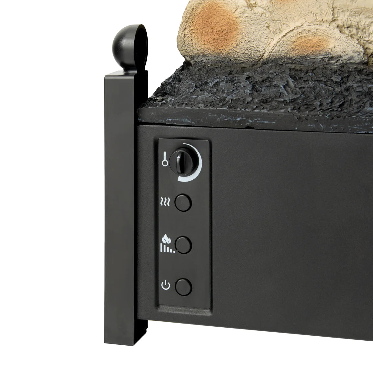 Duraflame Electric Fireplace 20.5 Inch Electric Log Set Heater - Remote - Birch