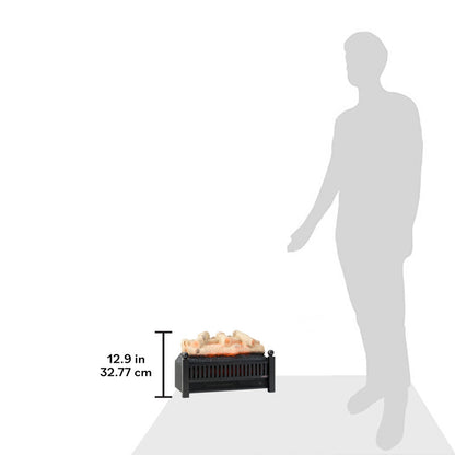 Duraflame Electric Fireplace 20.5 Inch Electric Log Set Heater - Remote - Birch