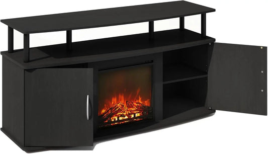 Jensen 47 Inch Electric Fireplace TV Stand